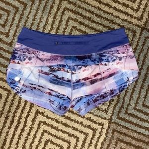 Lululemon Speed Shorts Size 8